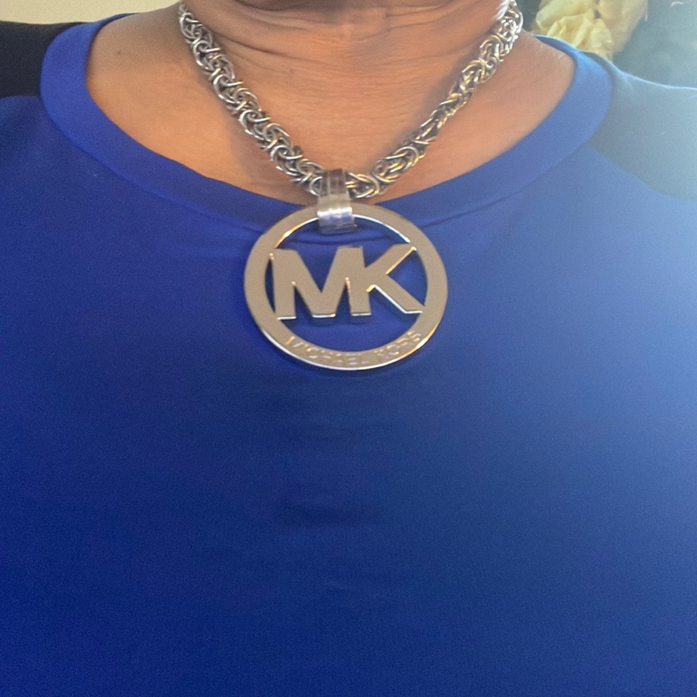 MK pendant only chain sold separately. Uniquely designed by myself.